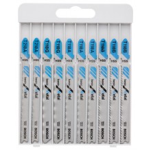 BOSCH 10-dielna sada pílových listov do priamočiarych píl Basic for Metal 2607010631