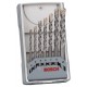 BOSCH 7dielna sada vrtákov do betónu CYL-3, 2607017082