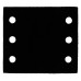 BOSCH Ochrana podložky 115 × 107 mm, 2× 2608000815