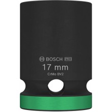 BOSCH Nástrčný kľúč PRO Impact Socket, 1/2", 17 mm, štandardný 2608003048
