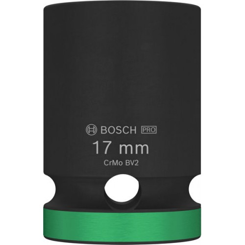 BOSCH Nástrčný kľúč PRO Impact Socket, 1/2", 17 mm, štandardný 2608003048