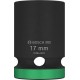 BOSCH Nástrčný kľúč PRO Impact Socket, 1/2", 17 mm, štandardný 2608003048