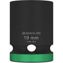 BOSCH Nástrčný kľúč PRO Impact Socket, 1/2", 19 mm, štandardný 2608003050