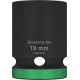BOSCH Nástrčný kľúč PRO Impact Socket, 1/2", 19 mm, štandardný 2608003050
