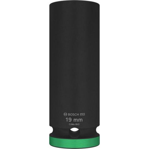 BOSCH Nástrčný kľúč PRO Impact Socket, 1/2", 19 mm, hlboký 2608003051