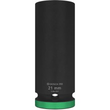 BOSCH Nástrčný kľúč PRO Impact Socket, 1/2", 21 mm, hlboký 2608003052