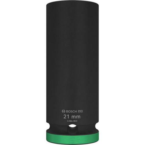 BOSCH Nástrčný kľúč PRO Impact Socket, 1/2", 21 mm, hlboký 2608003052