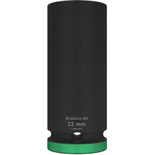 BOSCH Nástrčný kľúč PRO Impact Socket, 1/2", 22 mm, hlboký 2608003053