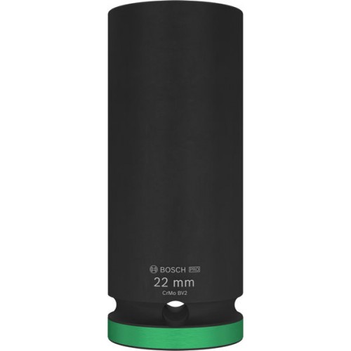 BOSCH Nástrčný kľúč PRO Impact Socket, 1/2", 22 mm, hlboký 2608003053