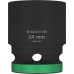 BOSCH Nástrčný kľúč PRO Impact Socket, 1/2", 24 mm, štandardný 2608003054