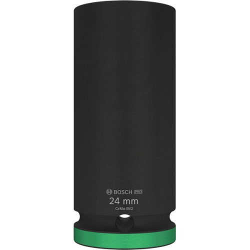 BOSCH Nástrčný kľúč PRO Impact Socket, 1/2", 24 mm, hlboký 2608003055
