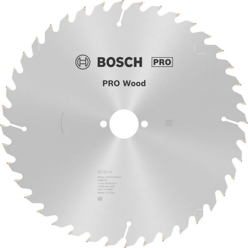 BOSCH Pílový kotúč Optiline Wood, 254x2,8 / 1,8 mm 2608640443
