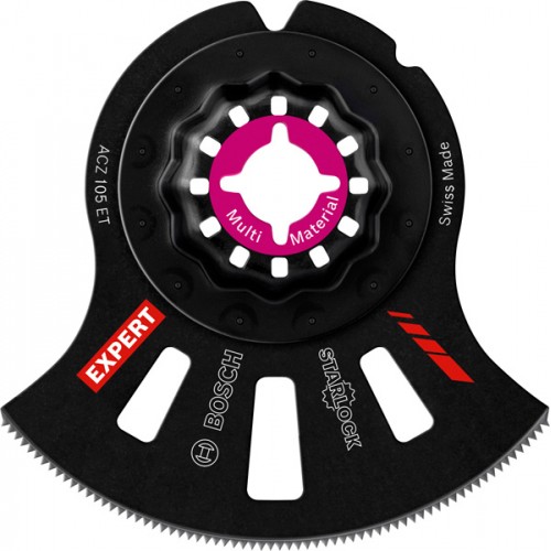 BOSCH Multifunkčný list EXPERT MultiMaterial Segment Blade ACZ 105 ET, 1 ks 2608664208 BOSCH Multifunkčný list EXPERT MultiMaterial Segment Blade ACZ 105 ET, 1 ks 2608664208