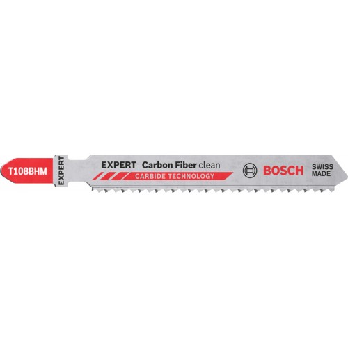 BOSCH List priamočiarej píly EXPERT ‘Carbon Fiber Clean’ T 108 BHM, 3 ks 2608900565
