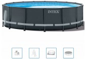 INTEX ULTRA XTR FRAME POOLS SET Bazén 488 x 122 cm s pieskovú filtráciou 26326NP