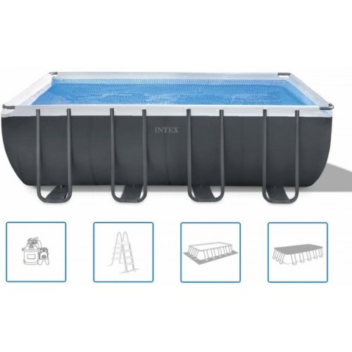 Intex Ultra XTR Rectangular Frame Pools Bazén 549 x 274 x 132 cm s filtráciou 26356GN