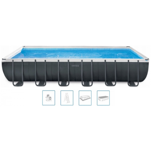 INTEX ULTRA XTR RECTANGULAR FRAME POOLS Bazén 975 x 488 x132cm piesková filtrácia 26378NP