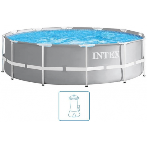 INTEX PRISM FRAME POOLS Bazén 305 x 76 cm s kartušovou filtráciou 26702GN