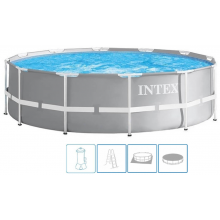 INTEX PRISM FRAME POOLS SET Bazén 427 x 107 cm s kartušovou filtráciou 26720GN