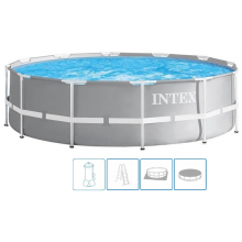 INTEX Prism Frame Pools set Bazén 427 x 107 cm s kartušovou filtráciou 26720