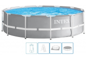 INTEX PRISM FRAME POOLS SET Bazén 457 x 107 cm s kartušovou filtráciou 26724GN