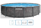 INTEX GREYWOOD PRISM FRAME PREMIUM POOLS Bazén set 549 x 122 cm 26744NP