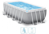 INTEX PRISM FRAME RECTANGULAR PREMIUM POOLS Bazén 400 x 200 x 122 cm 26790GN