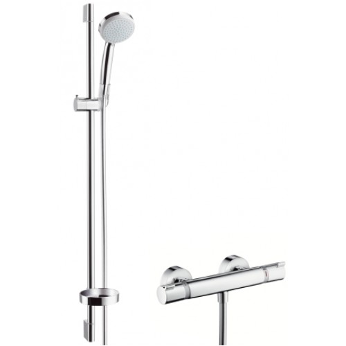 Hansgrohe Croma 100 Vario / Ecostat Comfort sada 0,90 m DN15 chróm 27035000