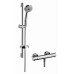 Hansgrohe CROMA 100 Sprchová kombinácie Multi / Ecostat S 0,65 m DN15, chróm 27054000