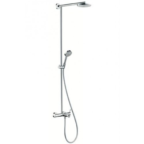 Hansgrohe Raindance Showerpipe 180 k vani Páková bat. EcoSmart Rameno 460, chróm 27104000 Hansgrohe Raindance Showerpipe 180 k vani Páková bat. EcoSmart Rameno 460, chróm 27104000
