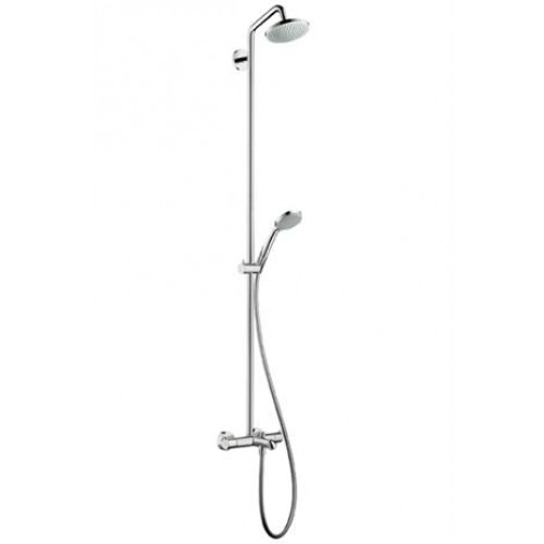 Hansgrohe CROMA 100 Showerpipe k vani DN15, chróm 27143000 Hansgrohe CROMA 100 Showerpipe k vani DN15, chróm 27143000