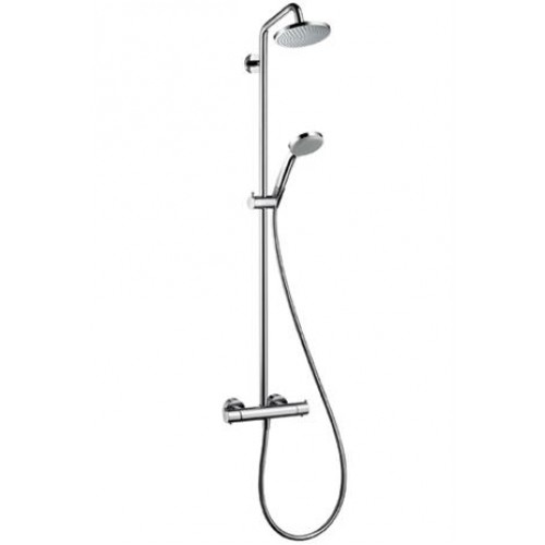 Hansgrohe CROMA 100 Showerpipe EcoSmart DN15, chróm 27159000 Hansgrohe CROMA 100 Showerpipe EcoSmart DN15, chróm 27159000