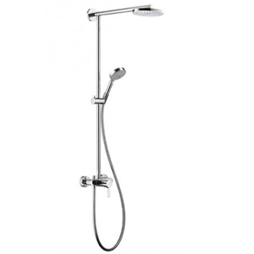 Hansgrohe Raindance Showerpipe 180 Páková batéria EcoSmart Rameno 460, chróm 27191000