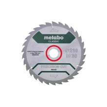 Metabo Pílový list „precision cut wood - classic“, 216x30 Z30 WZ 22° 628062000