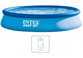 INTEX Easy Set Pool Bazén 396 x 84 cm s kartušovou filtráciou 28142