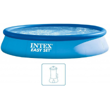INTEX Easy Set Pool Bazén 396 x 84 cm s kartušovou filtráciou 28142