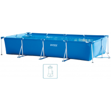 INTEX Small Frame Pools Bazén 450 x 220 x 84 cm s kartušovou filtráciou 28274GN