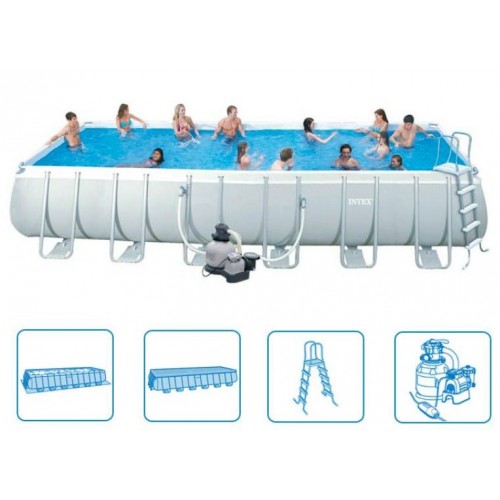 INTEX Bazén Ultra Frame Pool 732 x 366 cm, 28362GN