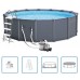 INTEX Graphite Panel Pool Set Bazén 478 x 124 cm, 28382GN