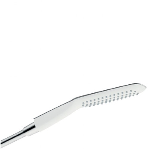 Hansgrohe PURAVIDA 120 1jet EcoSmart Tyčová ručná sprcha DN15, biela / chróm 28568400 Hansgrohe PURAVIDA 120 1jet EcoSmart Tyčová ručná sprcha DN15, biela / chróm 28568400