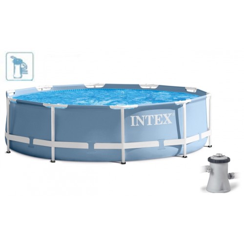INTEX 28702 Bazén Prism Frame 3,05m x 76cm s kartušovou filtráciou INTEX 28702 Bazén Prism Frame 3,05m x 76cm s kartušovou filtráciou