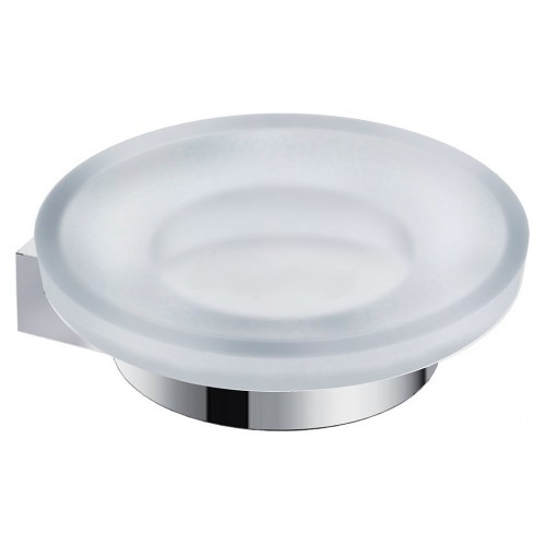 Jika PURE Držiak so sklenenou mydelničkou, chróm H3833B10040001 Jika PURE Držiak so sklenenou mydelničkou, chróm H3833B10040001