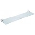 Jika PURE Sklenená polička 40cm, chróm H3853B10040001