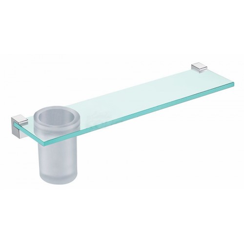 Jika DESIGN Sklenená polička 40cm 3853C1 Jika DESIGN Sklenená polička 40cm 3853C1