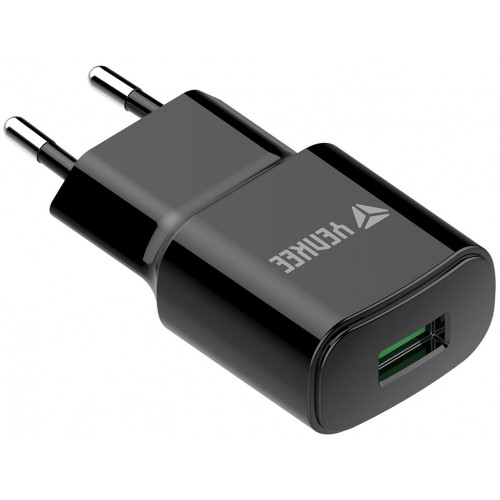 YENKEE YAC 2023BK USB Nabíjačka QC3.0 30016819