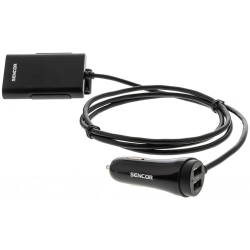 SENCOR SCH 360 Autonabíjačka 4xUSB / 9,6A 30017091