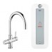 GROHE Red Duo páková drezová batéria a combi-boiler (8 l), chróm 30079000