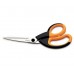 TRAMONTINA 10 '' krajčírske nožnice COLORCORT, čierna / oranžová 3025936108
