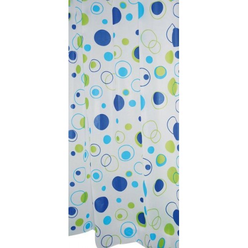 SAPHO KREISE sprchový záves 180x200cm, vinyl 303080 SAPHO KREISE sprchový záves 180x200cm, vinyl 303080