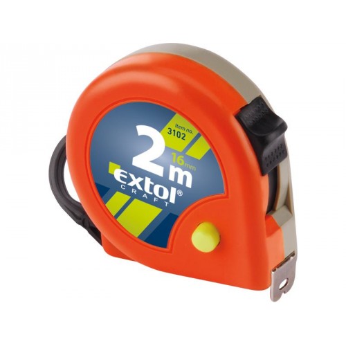 EXTOL CRAFT meter zvinovací, 3m, šírka pásky 19mm 3103